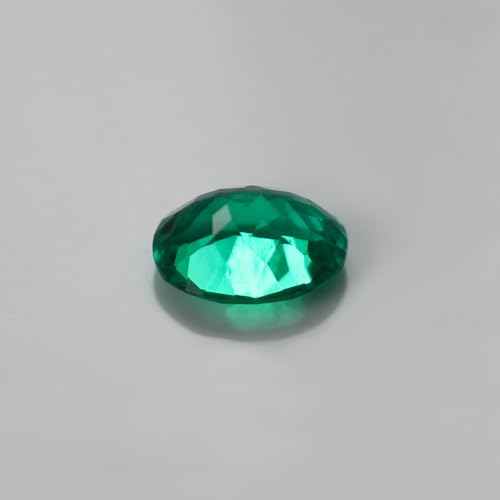 Lab Grown Emerald Colombia And Zambia Green Color Oval Diamond Cut Loose Gemstone DIY Jewelry With AGL Certificate4