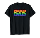 Gay Pride LGBTQIA+ Proud Dad LGBT Parent Pride Dad T-Shirt