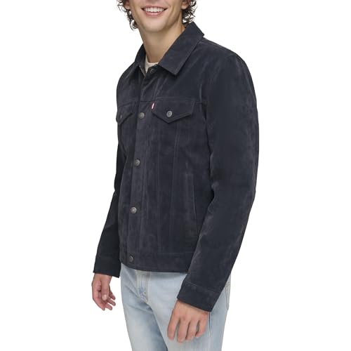 Image of Levi's Men's Faux Leather Classic Trucker Jacket