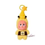 POP MART Moon Gelato Series-Honey Plush Pendant, 20.5 cm Height Figurine, Twinkle Twinkle Figure for Home Room Decor, Collectible Toys for Desk Accessories