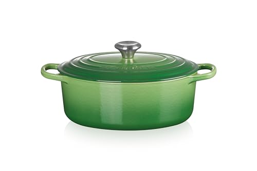 Image of Le Creuset Evo Oval Casserole 29 Cm-Bamboo Green