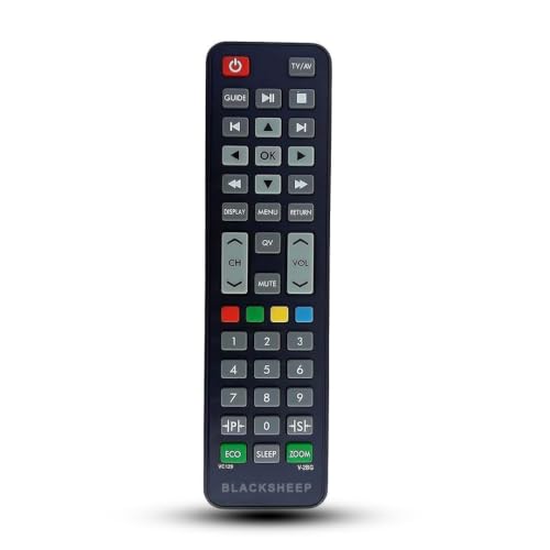 Image of BLACKSHEEP Universal LCD Led Tv Remote Compatible for Videocon LCD Led Hd Tv Remote Control (Videocon LCD Led)