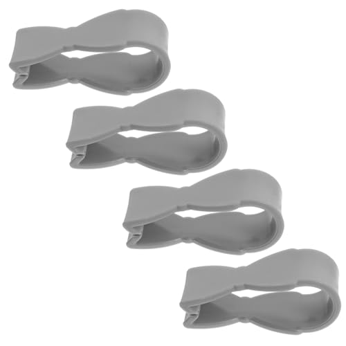 ETHZZLE 4個製タオルクランプ 衣類用洗濯バサミ 物干し用クリップ 浴室キッチン収納に適用