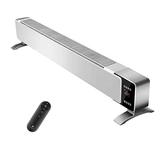 Zócalo Eléctrico Convector Calefactor Con Cerradura Para Niños Y Termostato, Termostato, Anticongelación,...