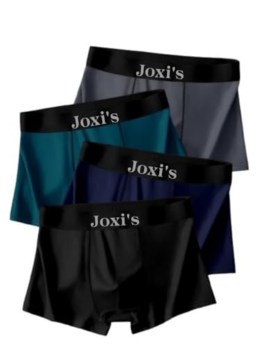 Image of Joxi's Men's Cotton Blend Trunks Pack of 4 | Soft Stretch Comfortable for Men