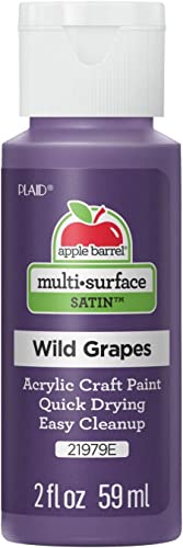 Image of Apple Barrel Multi Surface Acrylic Paint, 2 oz, Wild Grapes 2 Fl Oz