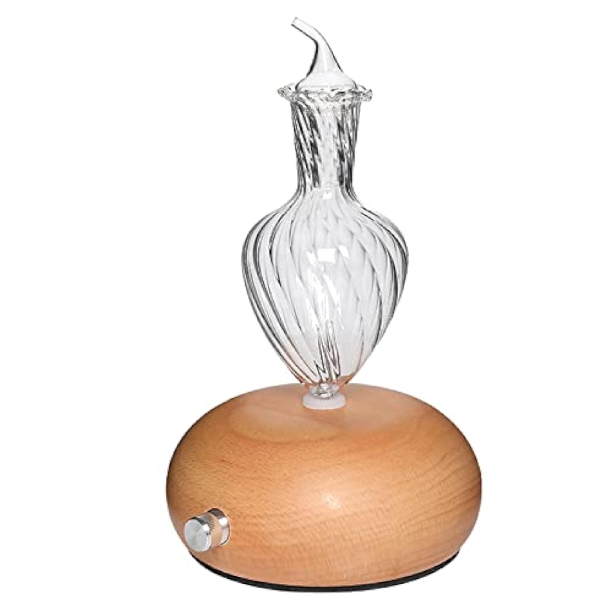 CALANDIS Wood Grain Nebulizing Essential Diffuser, Aromatherapy