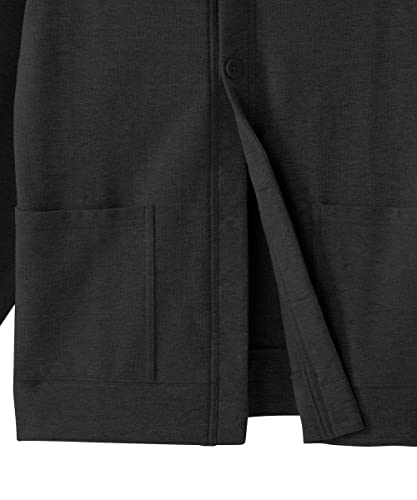 Women’s Magnetic Button Adaptive Two Pocket Fleece Cardigan2
