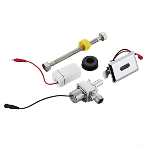 Induction Urinal Automatic Flush Valve Kit, Automatic Toilet Flush Valve, Sensor-operated Water Switch, With Automatic Distance Adjustment(B)