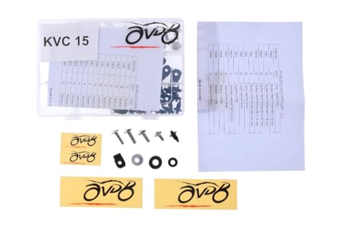Kit visserie carénages M5 M6 anti-rouille pour KAWASAKI ZX-6R 636 NINJA 2013-2025