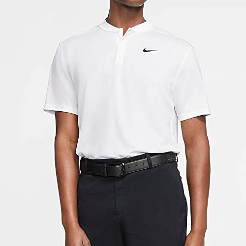 Nike Men's Nike Dri-fit Victory Blade Polo, White/Black, Large4