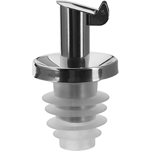 Westmark Beccuccio per Bottiglie di Olio e Aceto, Metallo/Acciaio Inossidabile, Tappo in Silicone, Inox Öl-Spezial, 47832180