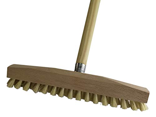 BÜMAG Bodenwischer Schrubber Holz 30cm mit Holzstiel BÜMAG Bodenwischer Schrubber Holz 30cm mit Holzstiel