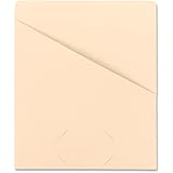 Slash Jacket, 11pt, 9-3/4'x11-1/2', 25/PK, Manila - 2pc