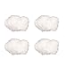 STOBOK 4 Stücke Künstliche Wolke Requisiten 3D Wolke Diy Dekorative Hängen Ornament Kunst Bühnenhochzeitsfest für Bühnenshow Party Decor S