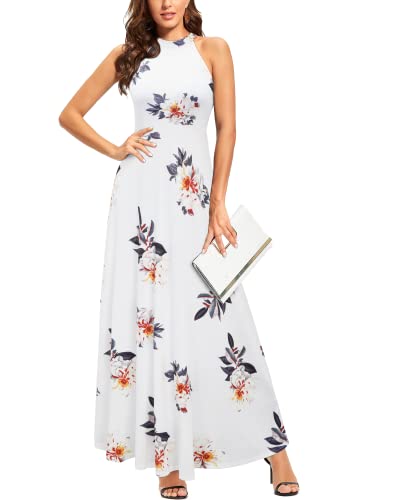 STYLEWORD Sommmerkleid Damen Lang Elegant Kleid Maxikleid Sommer XXL – Ansicht 1