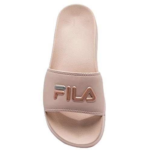 Chinelo Drifter Basic, Fila, Feminino, Rosa Queimado/Prata, 38