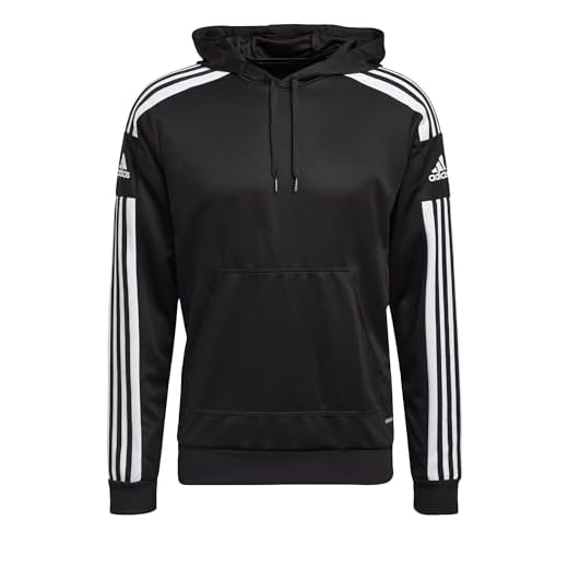 adidas Squadra 21, Sudadera deportivo Hombre, Black/White 22, XL