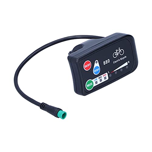 Display per Bicicletta Elettrica,Bicicletta Elettrica per Display KT LED880 Bike 36V 48V Display Meter Display Bici Elettrica 36V