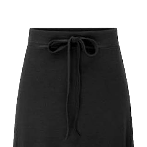 Generic Women's Stylish Comfy Fold-Over Flare Maxi Skirt Beach Long Maxi Skirt Ruched Split High Waist Bodycon Skirt2