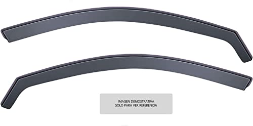 Modifycar Deflectores Compatibles con Dacia Sandero Stepway III 2020 en Adelante - Juego 2 Derivabrisas Delanteros Ventanilla Coche Aire