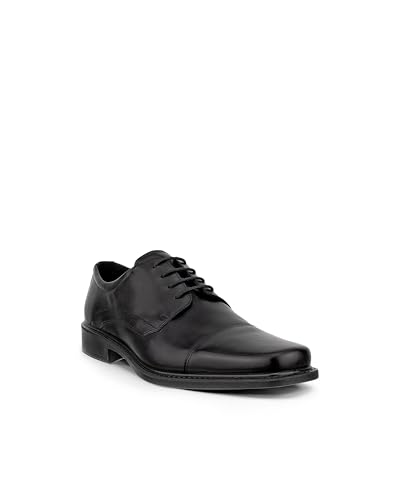 ECCO Men's New Jersey Lace-up Oxford, Black, 12-12.5 M US2