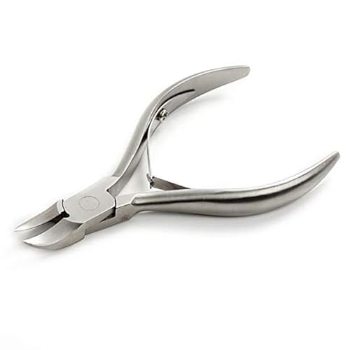 STEK Toenail Clippers, Nail Pliers for Thick & Ingrown Nails, Heavy Duty Stainless Steel Nail Nippers with Sharp Curved Blades, Ergonomic Non-Slip Grip Processional – Podiatrist Tool for Men & Women