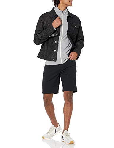 Image of Amazon Essentials Men's Straight-Fit 9 inch Inseam Stretch Cotton Twill 5-Pocket Shorts