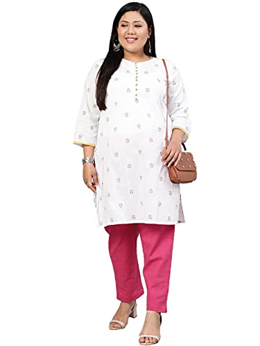 Image of Jaipur Kurti Women's Regular Pants