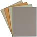 Paramount Pro-Tones All-Media Toned Canvas Panels 3-Pack - Triple-Primed 100% Cotton Canvas, Non-Reflective Colors - Grey 9x12
