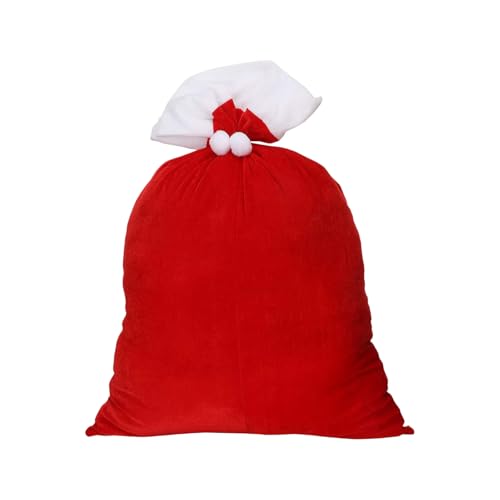 fayarrd Großer Samt Weihnachtsmann Sack | Große...