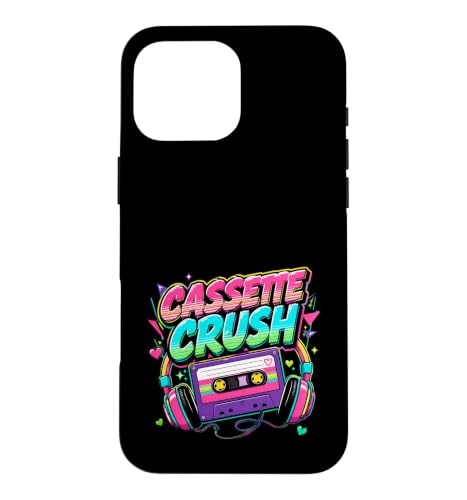 Casette Crush 80�N��R�X�`���[�� �X�}�z�P�[�X iPhone 16 Pro Max �p