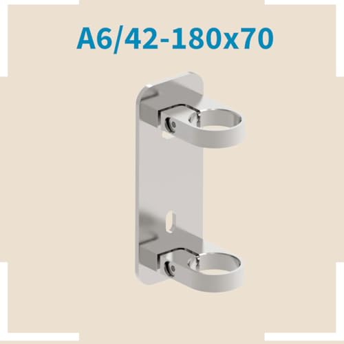 Ancrage mural en acier inoxydable robuste support poteau V2A 180x70 cm - 4
