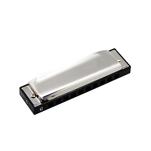 PacuM Harmonica par Instrument Clé 10 Trous Harmonica C Clé Orgue à Bouche Harmonica Diatonique for Débutants Adultes Harmonica - Les Beatles, Paul McCartney, John Lennon, RIngo Starr, George Harrison PacuM Harmonica par Instrument Clé 10 Trous Harmonica C Clé Orgue à Bouche Harmonica Diatonique for Débutants Adultes Harmonica – Image 4