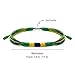 LAMIBEE Brazil Flag Bracelet, Brazilian Proud, Protection and Lucky Surfer String Bracelet, Tibetan Wrist Wrap Bracelet, Boho Style Rope Bracelet for Women, Men, String Thread (Brazil)