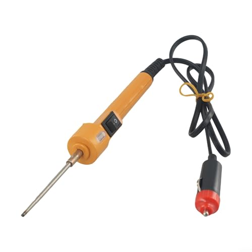 Soldador de calefacción externa de 12 V con punta de cobre de calentamiento rápido mango de plástico