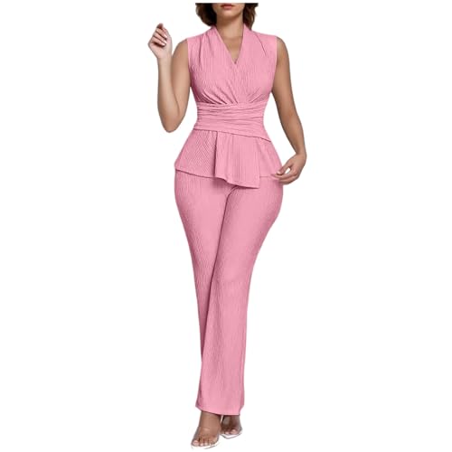 Ensemble co ord pour l'été et vos tenues de soirée légères à pantalon taille haute