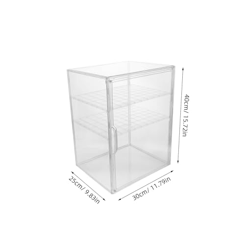 Organizador de 3 niveles con puerta de acrílico para solucionar la falta de espacio en encimera 4