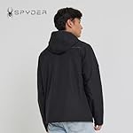 Spyder Packable Rain Jacket Men – Waterproof Windbreaker with Hood, Lightweight Rain Coat Slicker, Travel, Golf, Fishing - Image 4