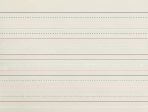 School Smart Zaner-Bloser Paper, 3/4 Inch Ruled, 10-1/2 x 8 Inches, 500 Sheets