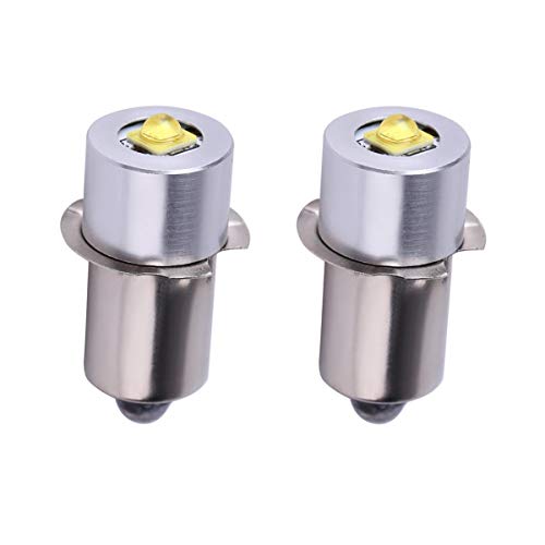 FALANFA LED Upgrade Bulb Replacement for MagLite Flashlights Torch 3W 3V LDC ED