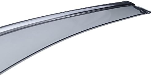 WellVisors Window Visors Wind Deflectors Compatible with BMW 2007-2018 X5 E70 F15 with Chrome Trim Rain Guards 3-847BM005