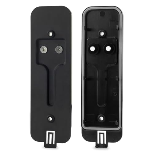 LEFXMOPHY Black Backplate for Blink Video Doorbell Back Plate Replacement Part with Hooks Accessory - Thumbnail 2