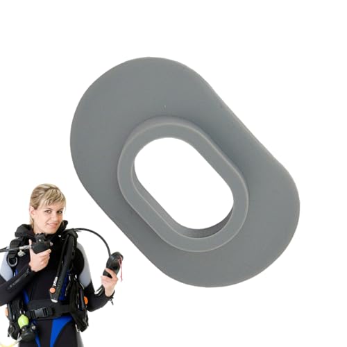 スキューバ マウスピース、シュノーケル マウスピース交換 | ダイビング用の柔軟なシリコン保護リップスリーブ,ダイビングギア、ディープダイビング用呼吸装置、フリーダイビング