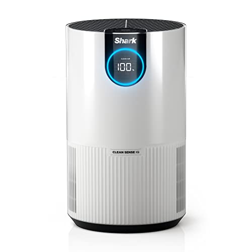 Shark HP102 Clean Sense Air Purifier for Home, Allergies, HEPA Filter, 500 Sq Ft,...