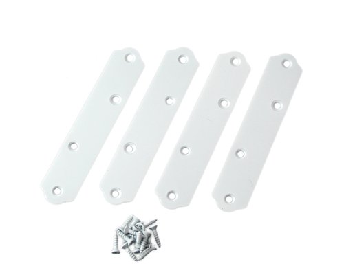 Amazon.co.jp: ハイロジック カラー一文字金具 中 QY080 白