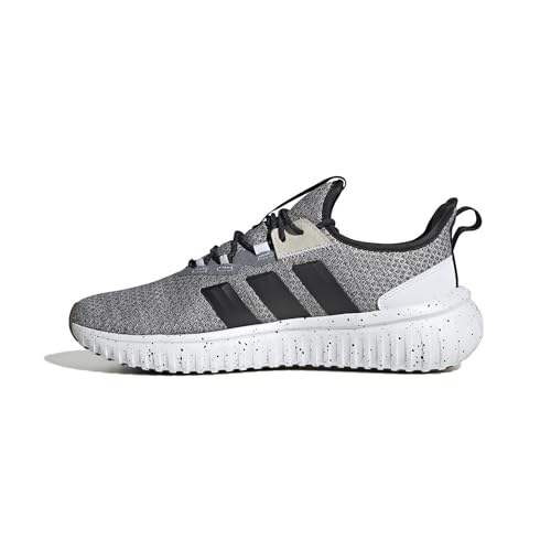 adidas Adidas Men's Kaptir 4.0 Sneakers – White/Black/Gum – Size 4