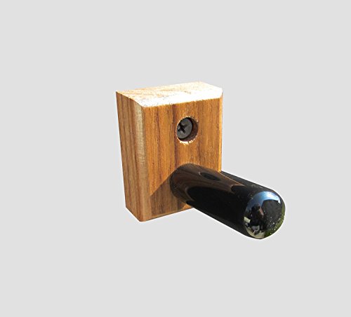 KR Ideas Standard Horizontal Wall Mount for a .22 Cal Rifle (Made in The USA) (Walnut)