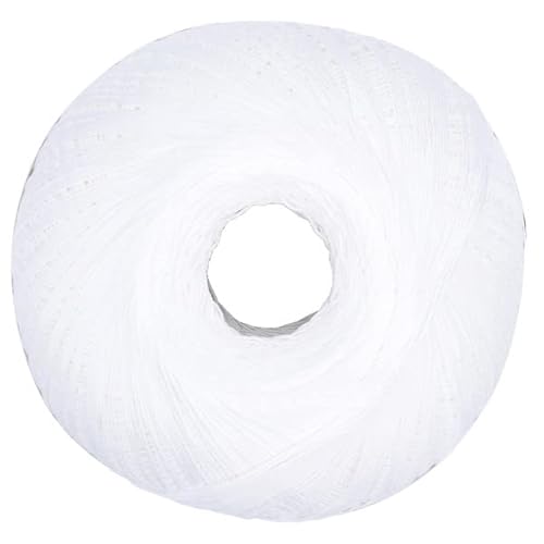 Aunt Lydia Crochet Cotton Jumbo Yarn Thread, 1 Pack, White #TOP5