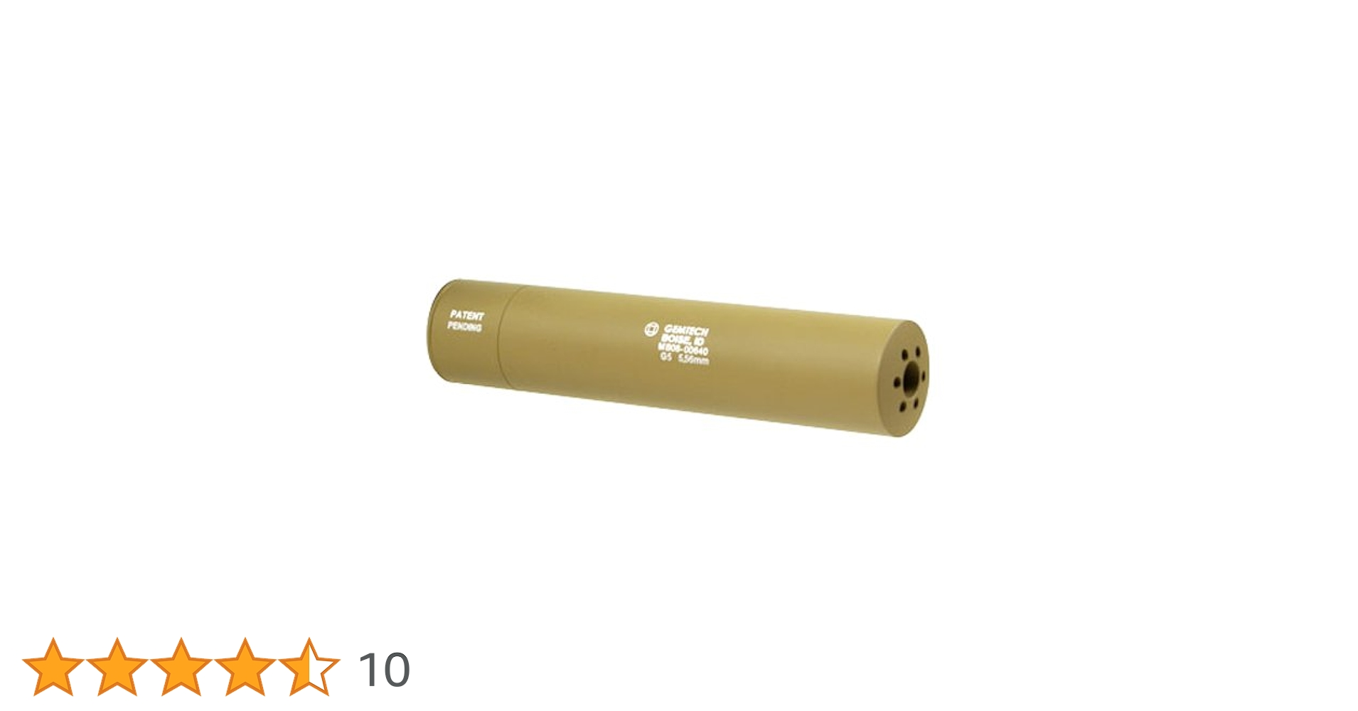【美品】MADBULL GEMTECH G5 サイレンサー サプレッサー BK MADBULL GEMTECH G5 サイレンサー 14mm逆ネジ対応 [カラー：BK